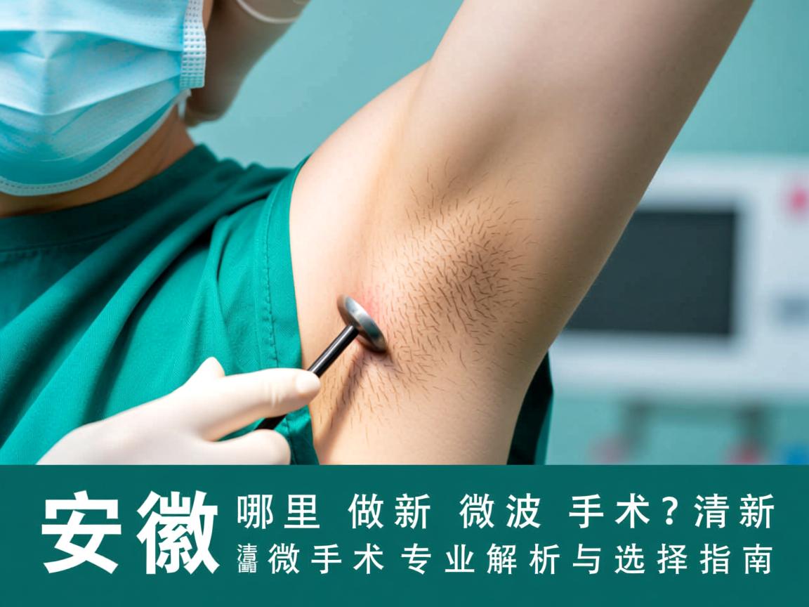 安徽哪里做清新微波手术？清新微波手术专业解析与选择指南
