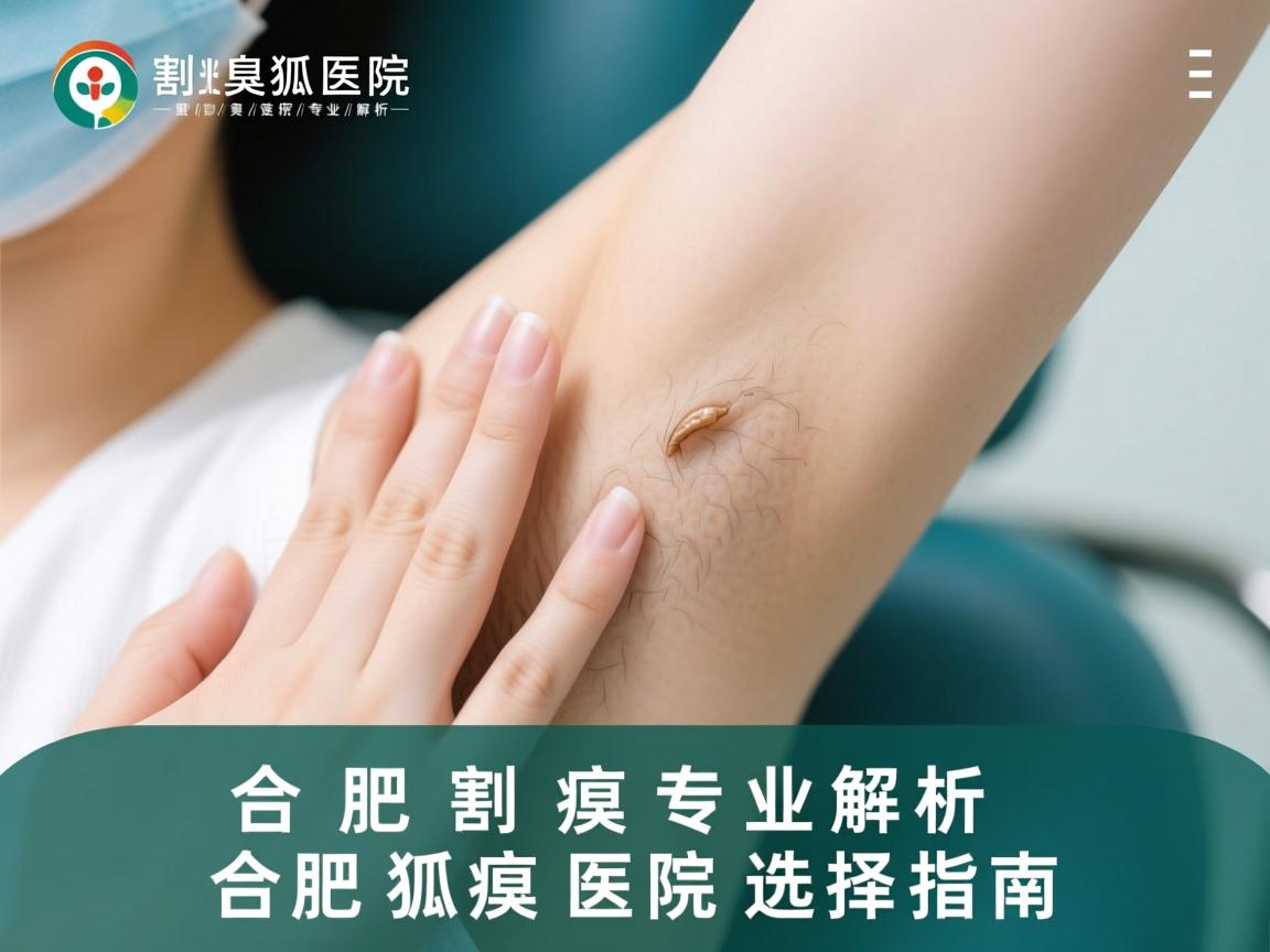 合肥割狐臭医院专业解析，合肥狐臭医院选择指南