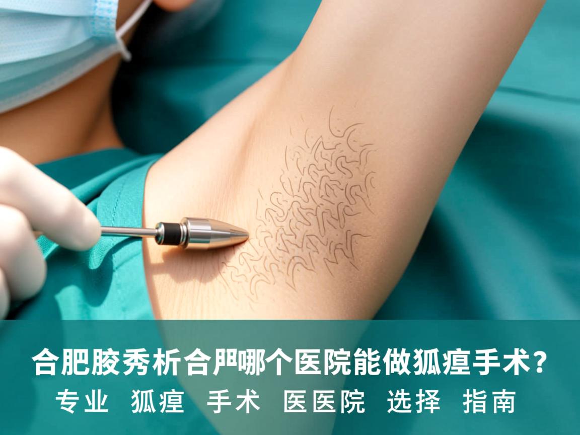 合肥腋秀解析,合肥哪个医院能做狐臭手术?专业狐臭手术医院选择指南 合肥腋秀解析,合肥哪个医院能做狐臭手术?专业狐臭手术医院选择指南