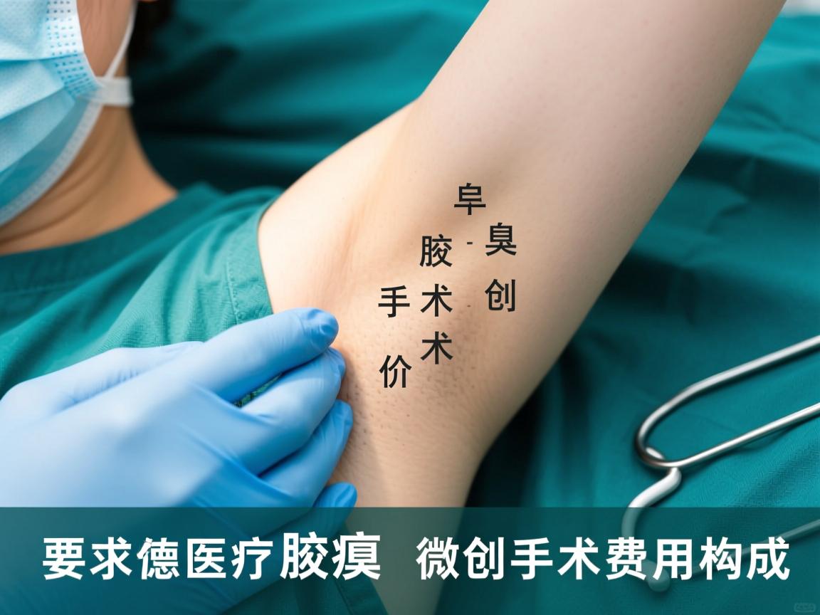 聚焦阜阳腋臭微创手术价格，深度解析腋臭微创手术费用构成