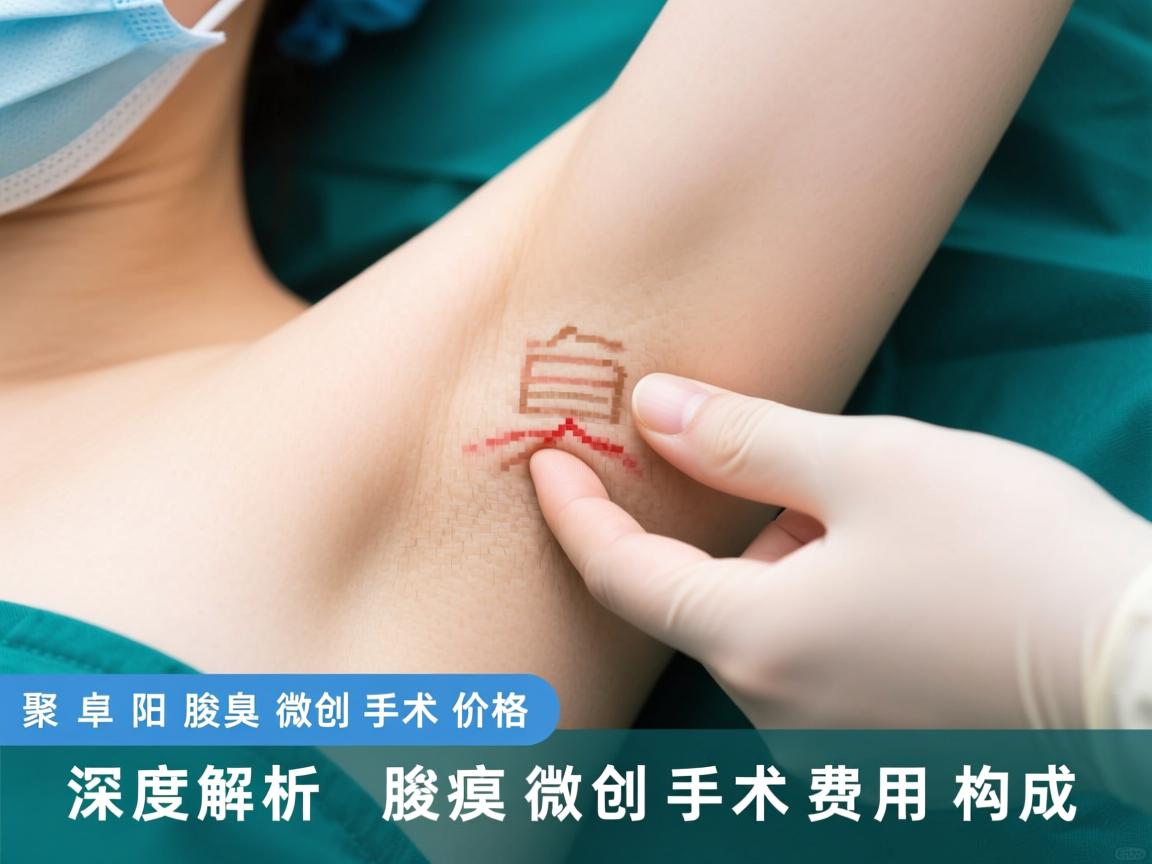 聚焦阜阳腋臭微创手术价格，深度解析腋臭微创手术费用构成