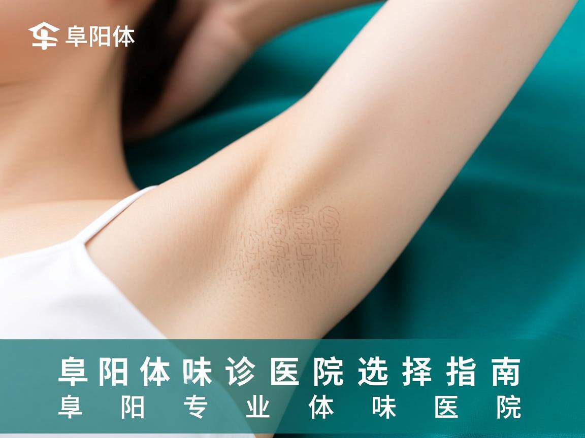 阜阳体味诊疗医院选择指南，聚焦阜阳专业体味医院