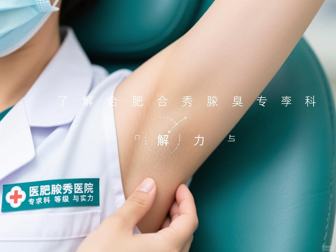 了解合肥腋秀腋臭专科，解析合肥腋秀医院的专科等级与实力