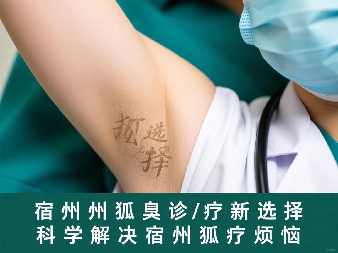 宿州狐臭诊疗新选择，科学解决宿州狐臭烦恼