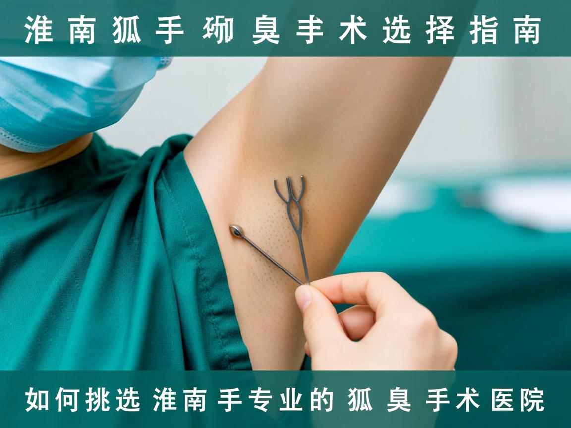 淮南狐臭手术选择指南,如何挑选淮南专业的狐臭手术医院 淮南狐臭手术选择指南,如何挑选淮南专业的狐臭手术医院
