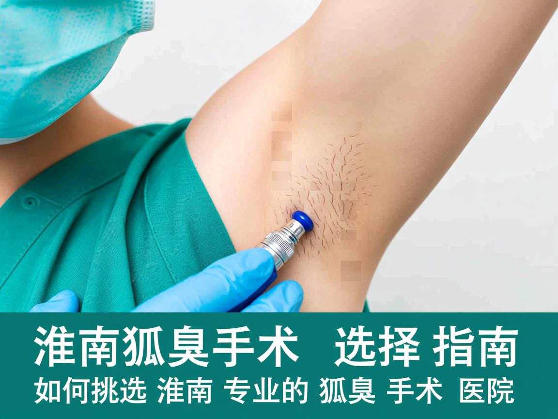 淮南狐臭手术选择指南,如何挑选淮南专业的狐臭手术医院 淮南狐臭手术选择指南,如何挑选淮南专业的狐臭手术医院