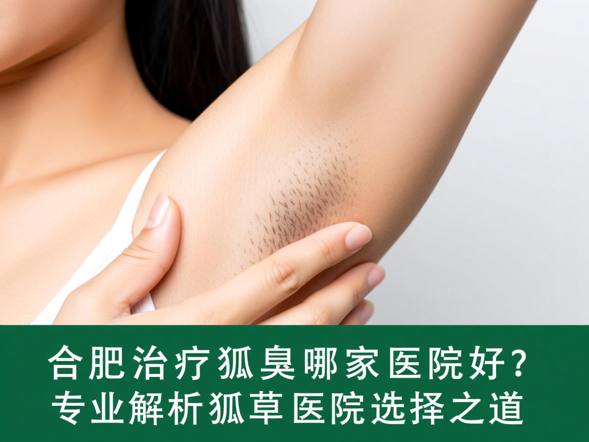 合肥治疗狐臭哪家医院好？专业解析狐臭医院的选择之道