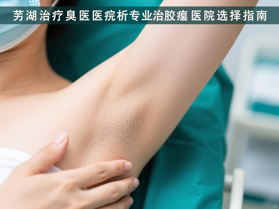 芜湖治疗腋臭医院解析，专业治疗腋臭的医院选择指南