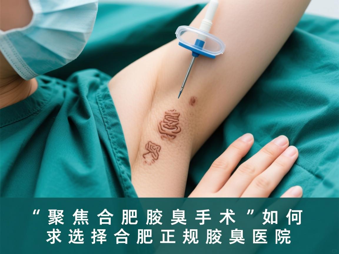 聚焦合肥腋臭手术，如何选择合肥正规腋臭医院