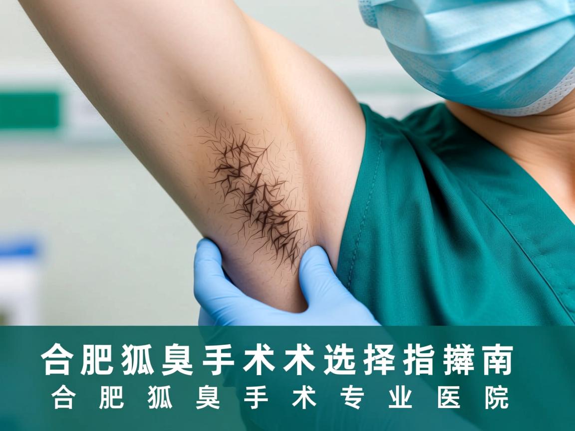 合肥狐臭手术选择指南，详解合肥狐臭手术专业医院