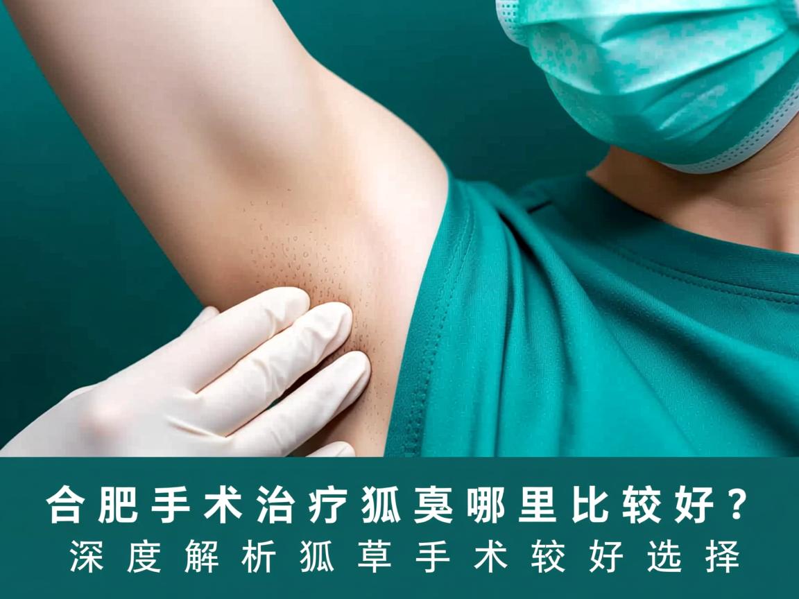 合肥手术治疗狐臭哪里比较好？深度解析狐臭手术的较好选择