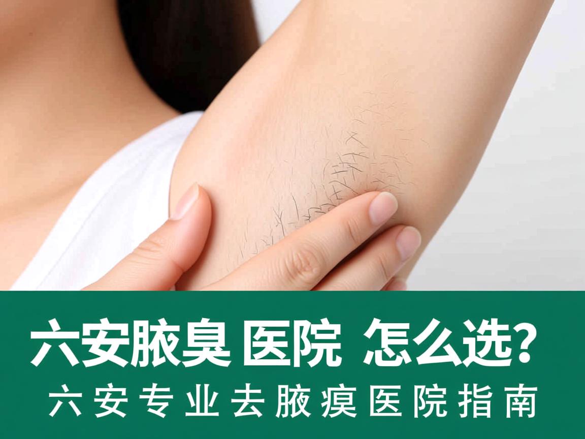 六安腋臭医院怎么选？六安专业去腋臭医院指南