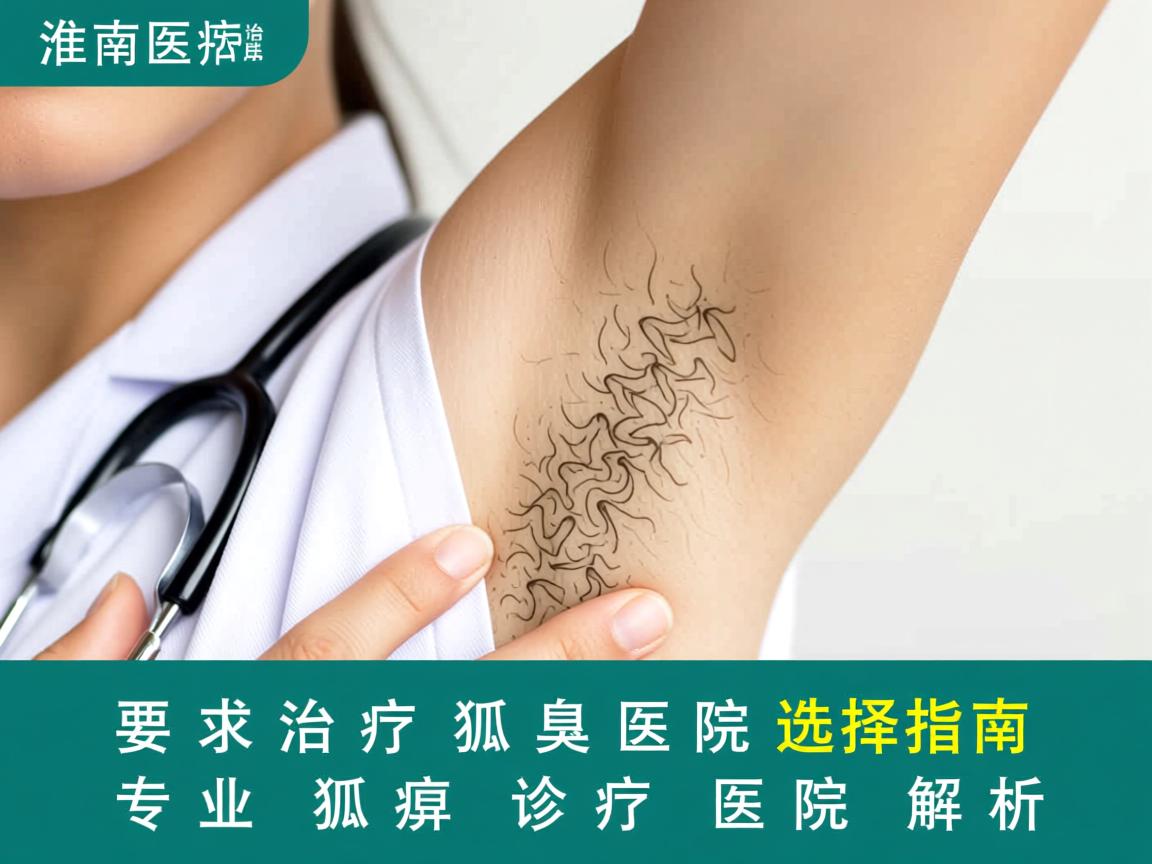 淮南治疗狐臭医院选择指南，专业狐臭诊疗医院解析