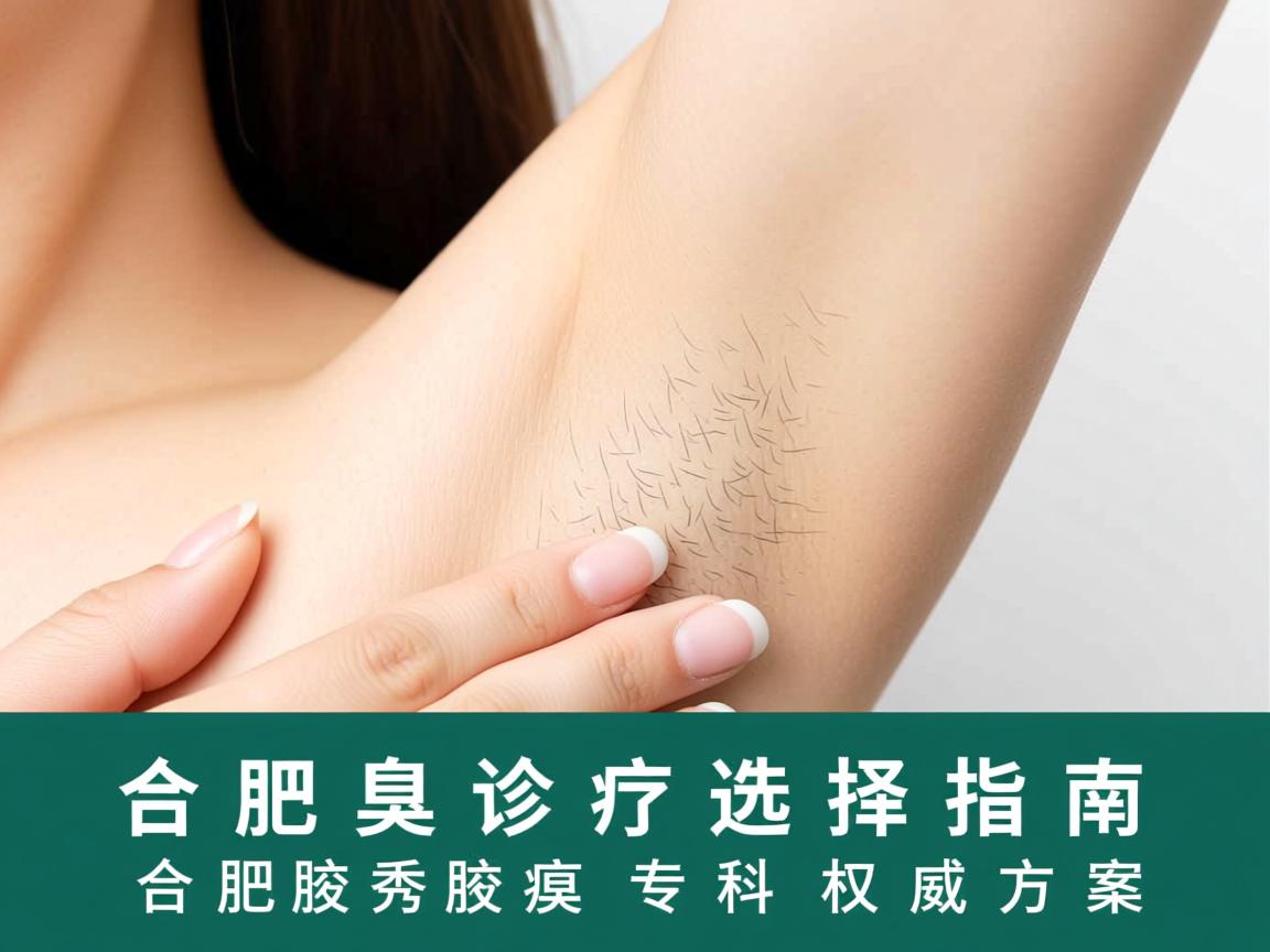 合肥腋臭诊疗选择指南，解析合肥腋秀腋臭专科权威方案