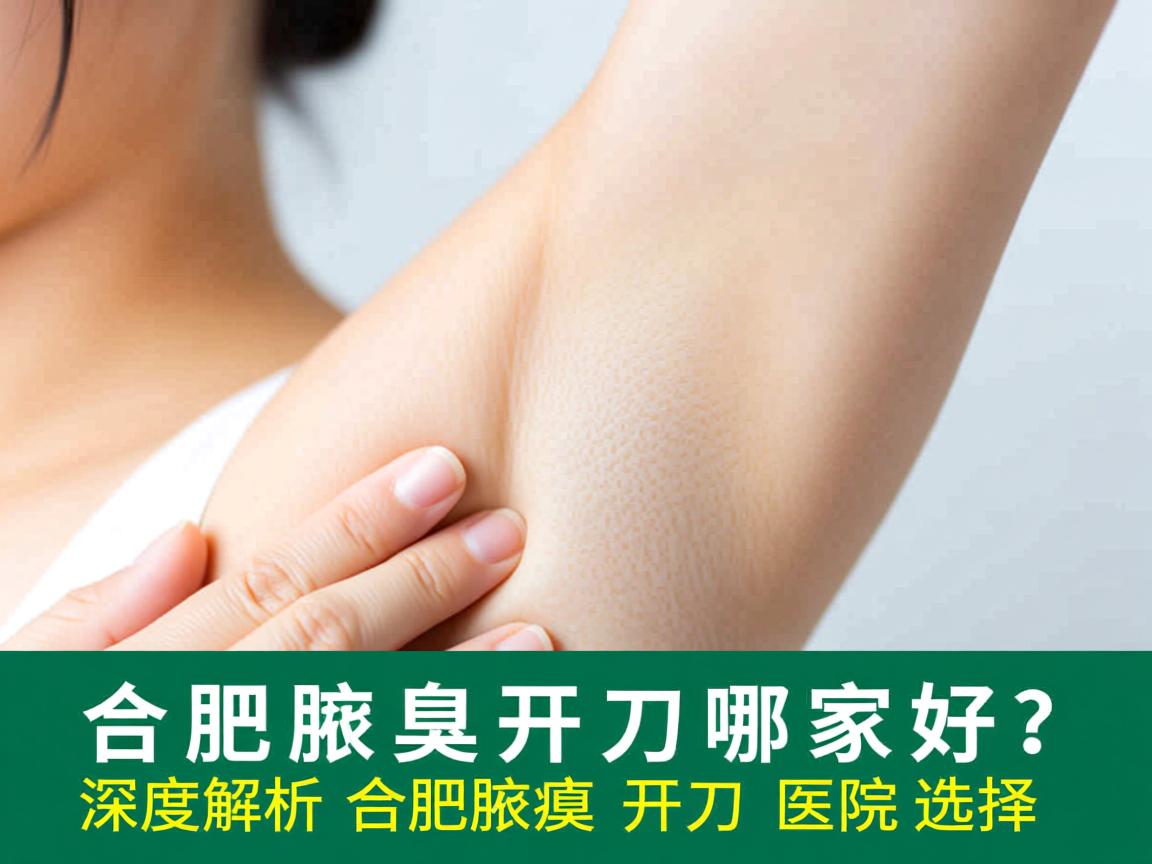 合肥腋臭开刀哪家好?深度解析合肥腋臭开刀医院选择 合肥腋臭开刀哪家好?深度解析合肥腋臭开刀医院选择