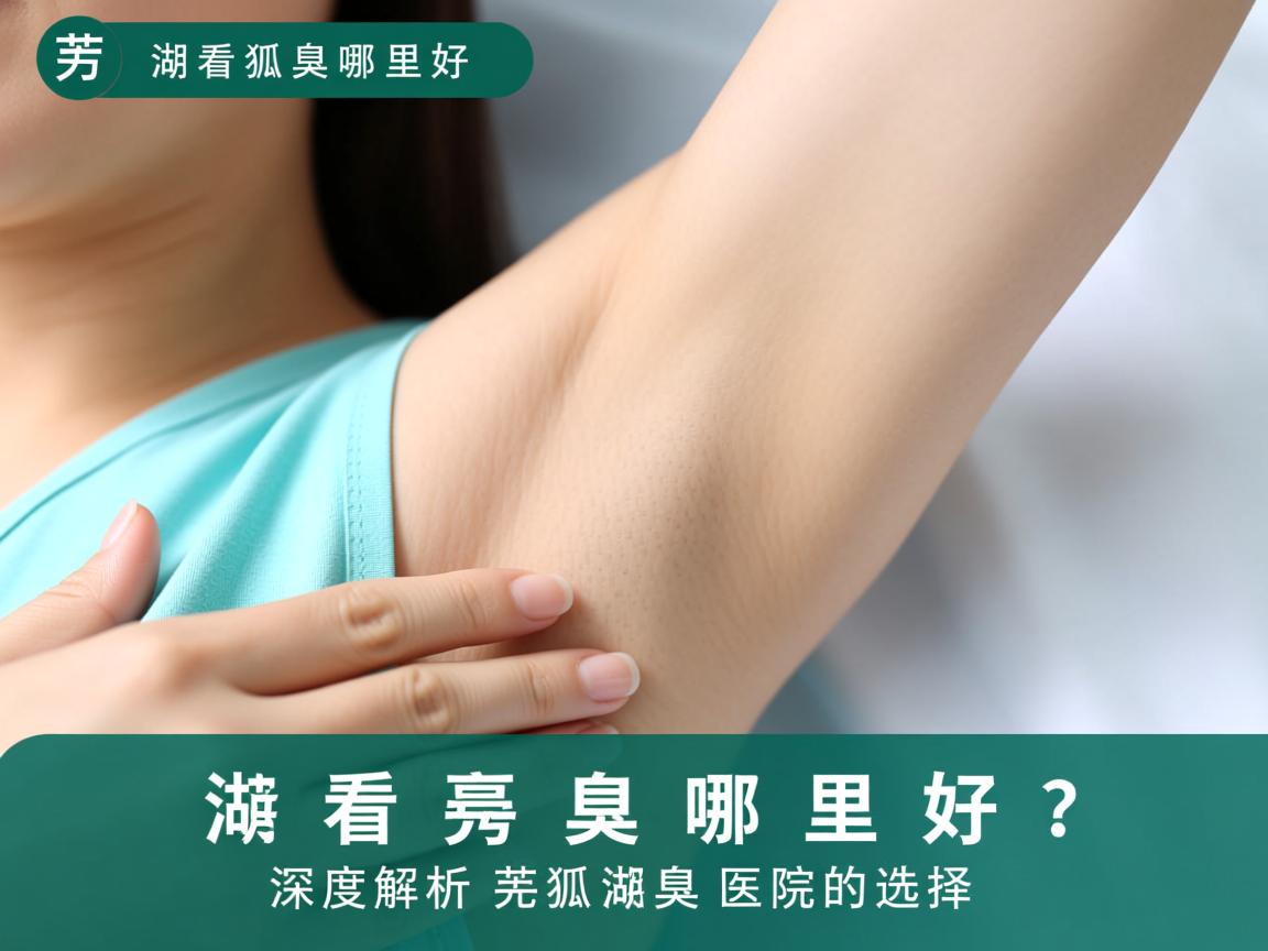 芜湖看狐臭哪里好？深度解析芜湖狐臭医院的选择