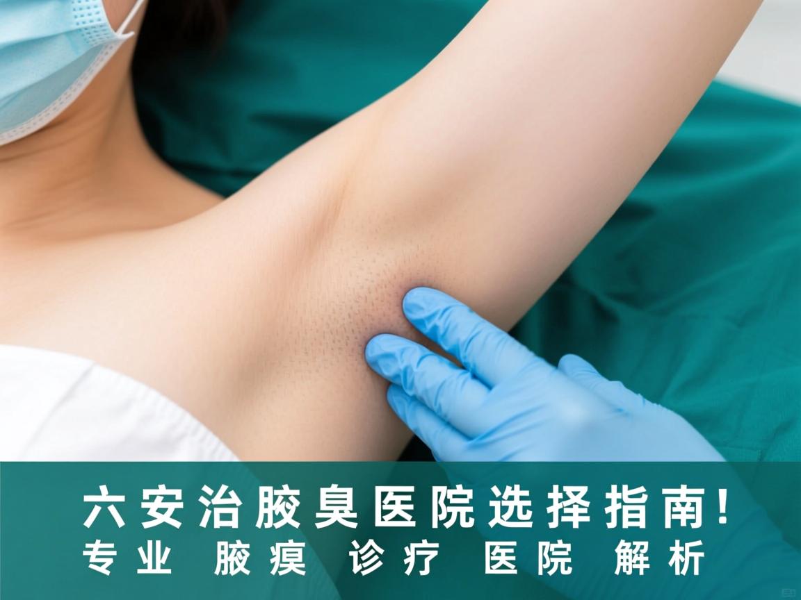 六安治腋臭医院选择指南，专业腋臭诊疗医院解析