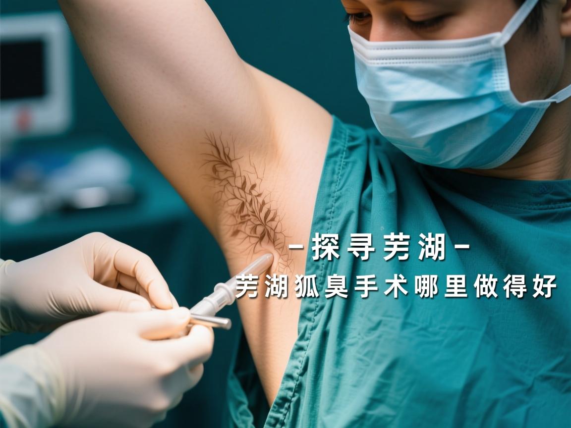 探寻芜湖专业狐臭手术机构，解析芜湖狐臭手术哪里做得好