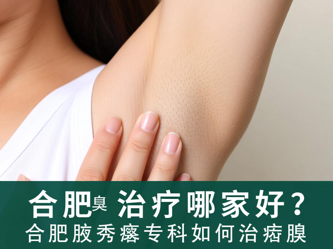合肥腋臭治疗哪家好？深度解析合肥腋秀专科如何治疗腋臭