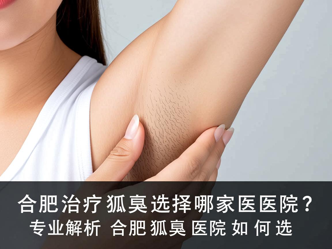合肥治疗狐臭选择哪家医院？专业解析合肥狐臭医院如何选