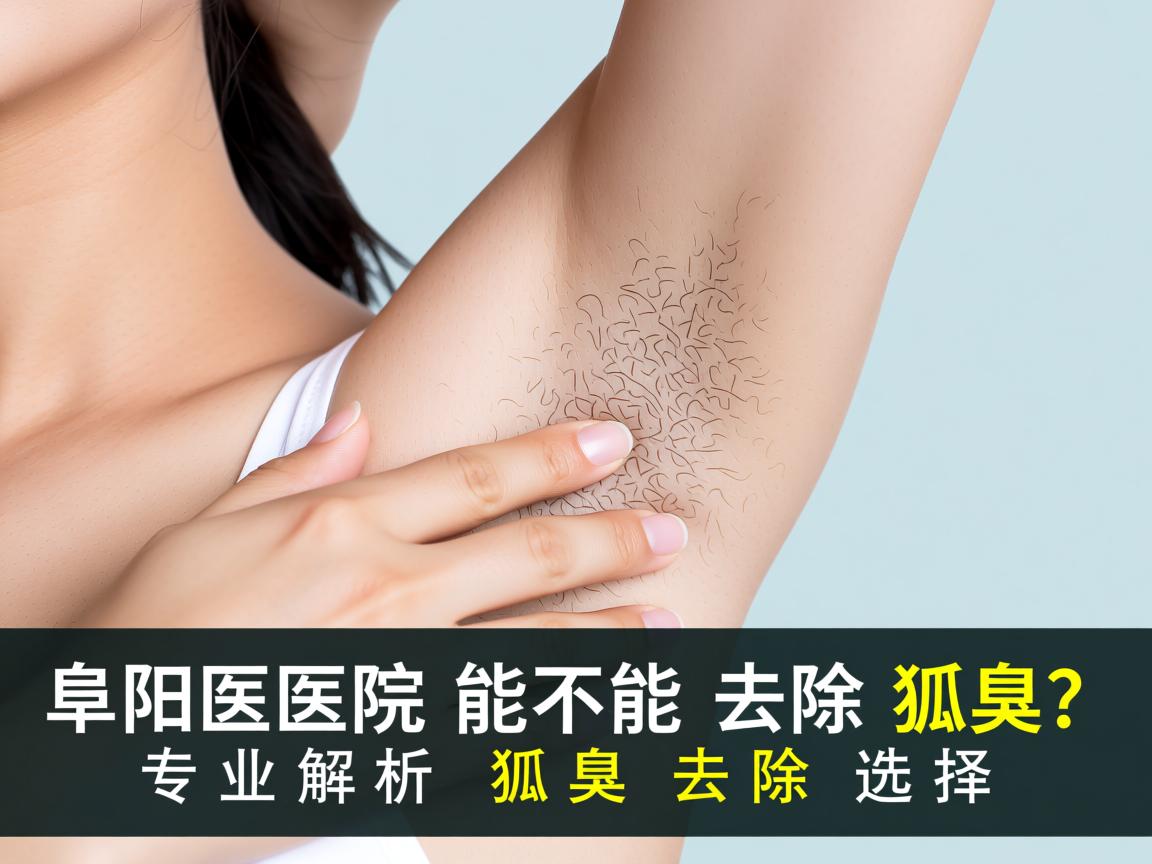 阜阳医院能不能去除狐臭？专业解析狐臭去除选择