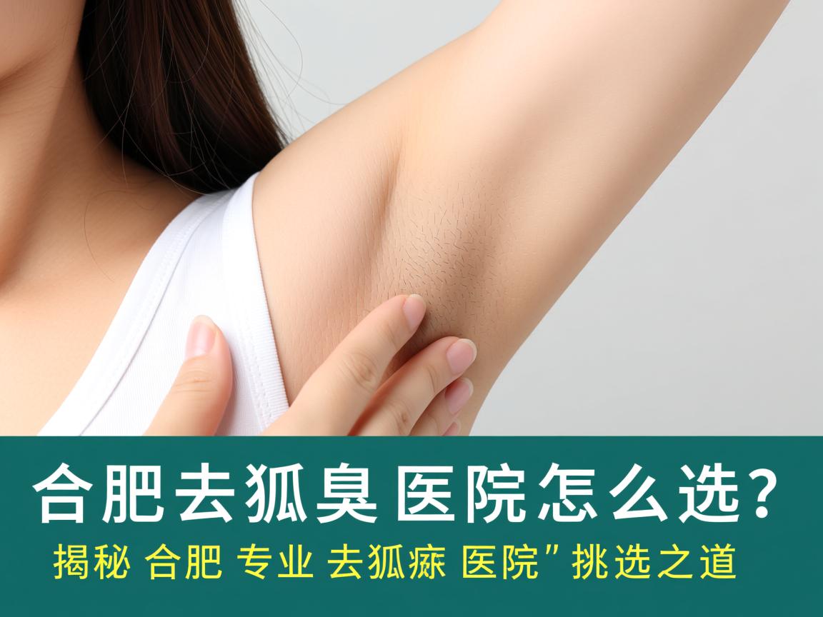 合肥去狐臭医院怎么选？揭秘合肥专业去狐臭医院的挑选之道