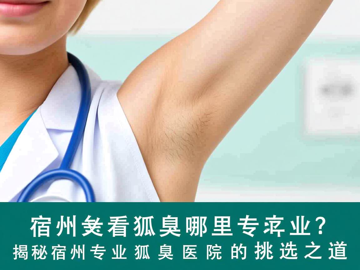 宿州看狐臭哪里专业?揭秘宿州专业狐臭医院的挑选之道 宿州看狐臭哪里专业?揭秘宿州专业狐臭医院的挑选之道