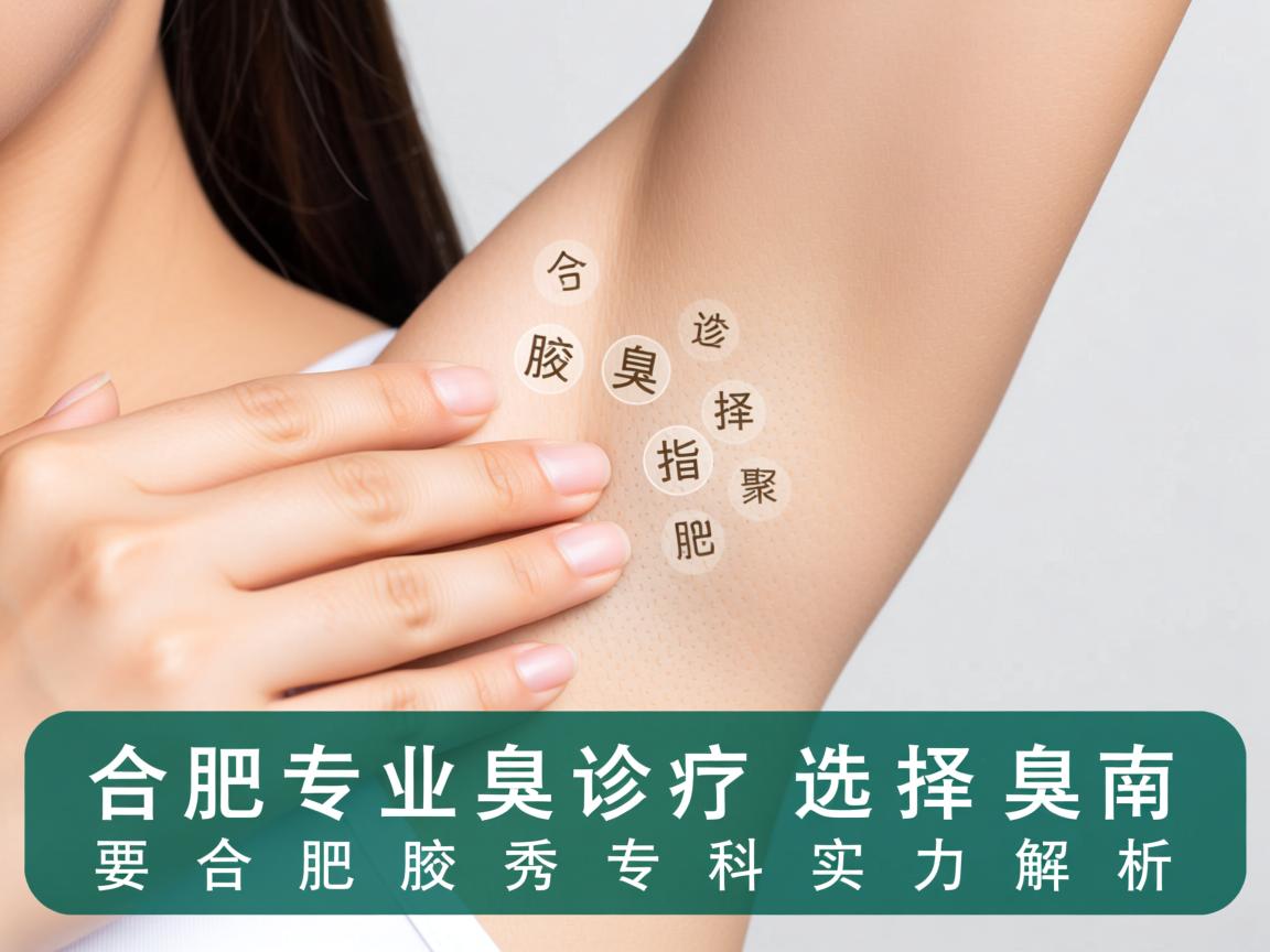 合肥专业腋臭诊疗选择指南，聚焦合肥腋秀专科实力解析
