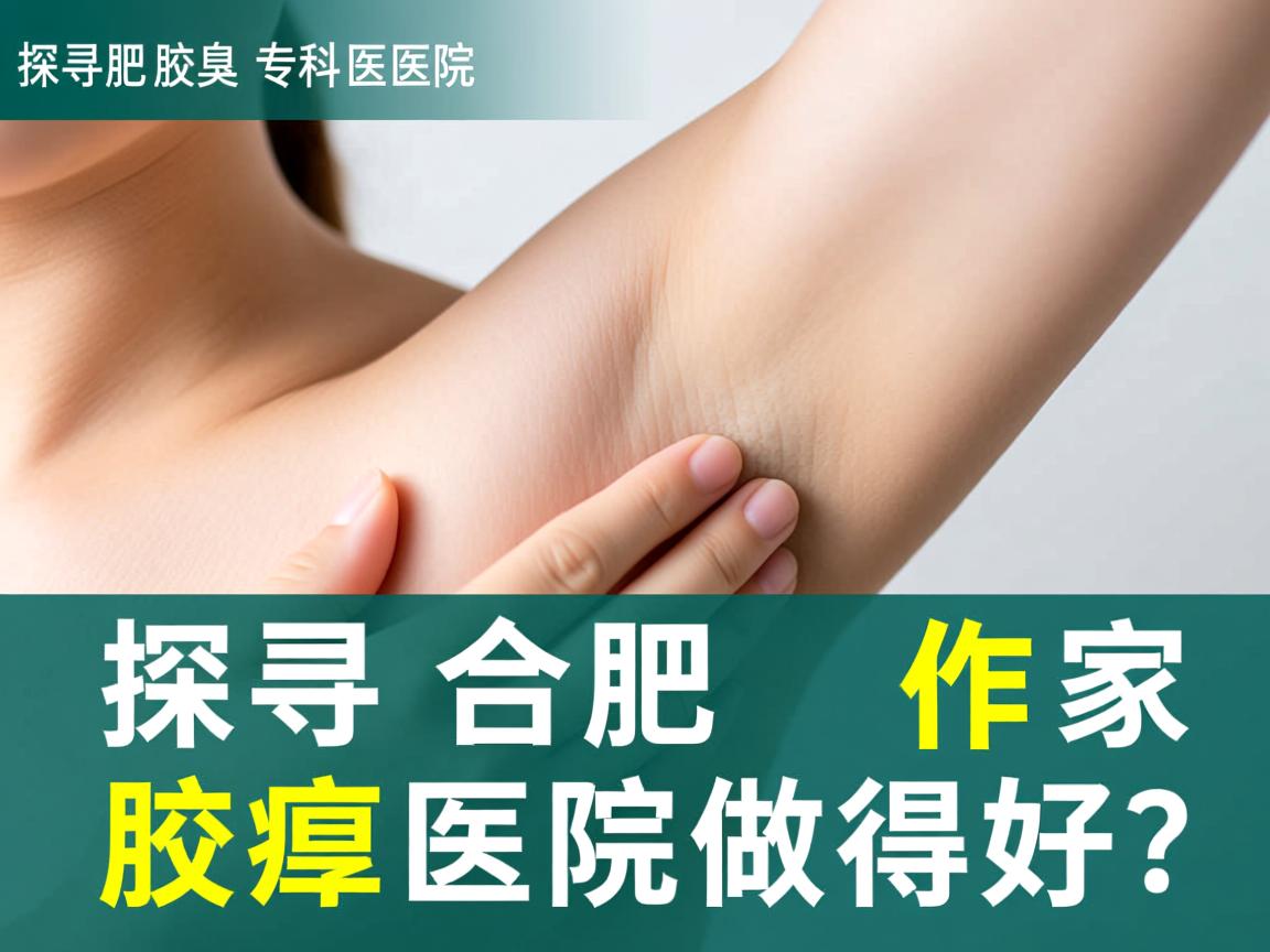 探寻合肥腋臭专科医院,合肥哪家腋臭医院做得好? 探寻合肥腋臭专科医院,合肥哪家腋臭医院做得好?