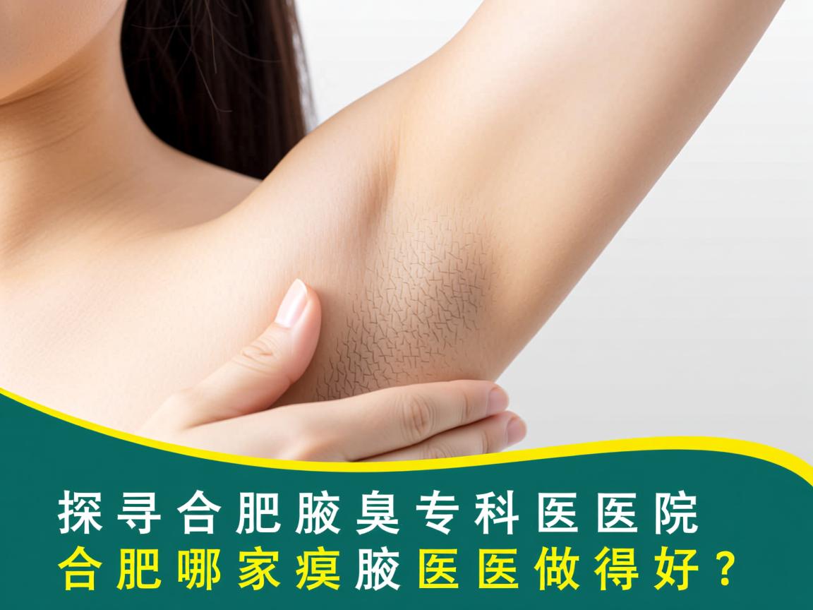 探寻合肥腋臭专科医院,合肥哪家腋臭医院做得好? 探寻合肥腋臭专科医院,合肥哪家腋臭医院做得好?