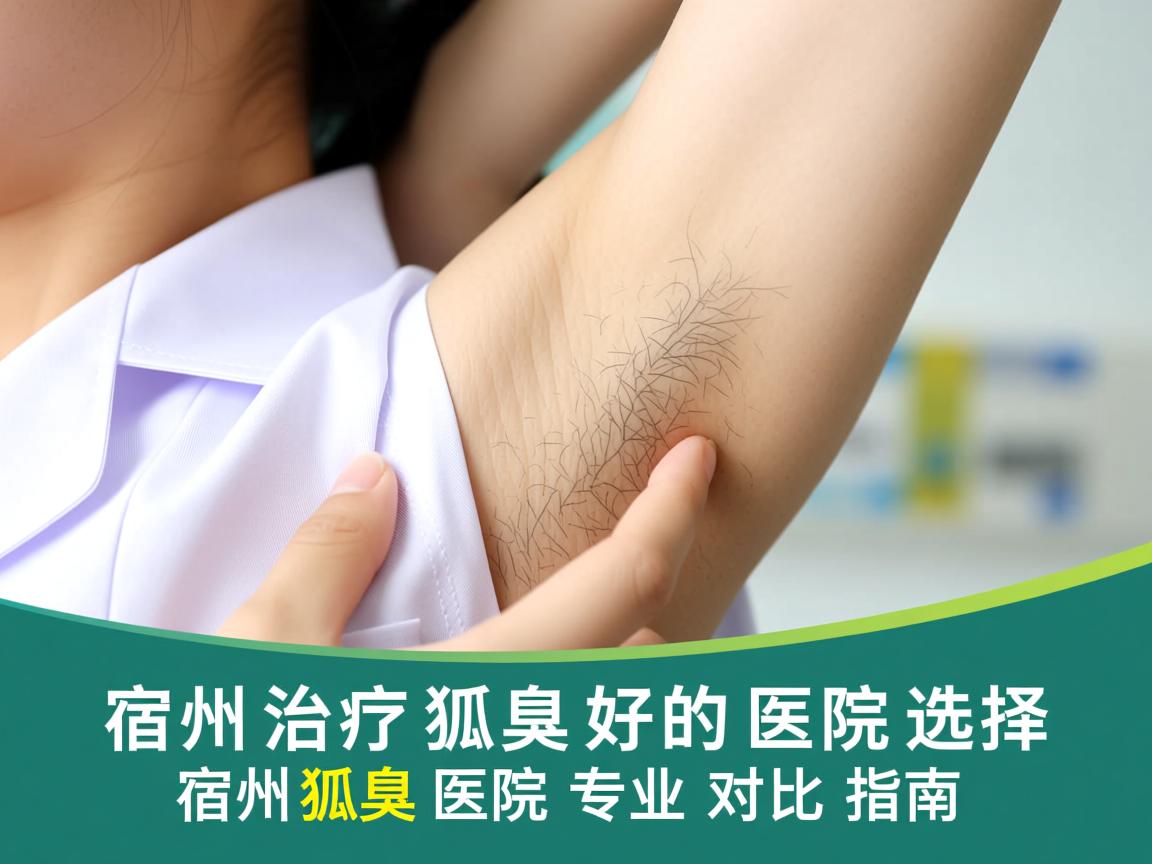 宿州治疗狐臭好的医院选择，宿州狐臭医院专业对比指南