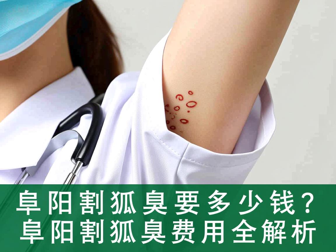 在阜阳割狐臭要多少钱？阜阳割狐臭费用全解析