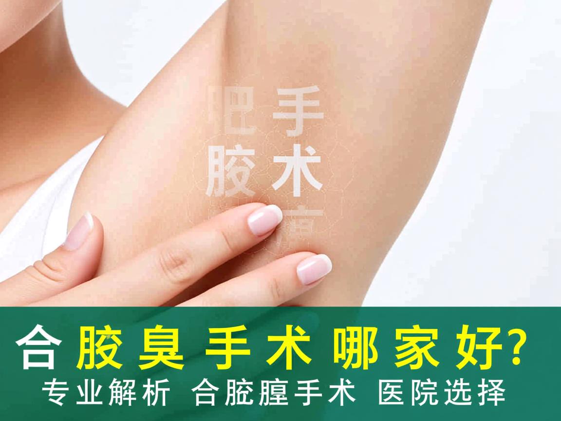 合肥腋臭手术哪家好?专业解析合肥腋臭手术医院选择 合肥腋臭手术哪家好?专业解析合肥腋臭手术医院选择