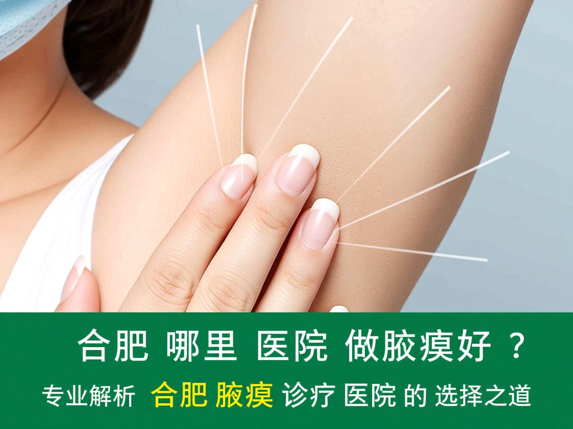 合肥哪里医院做腋臭好？专业解析合肥腋臭诊疗医院的选择之道