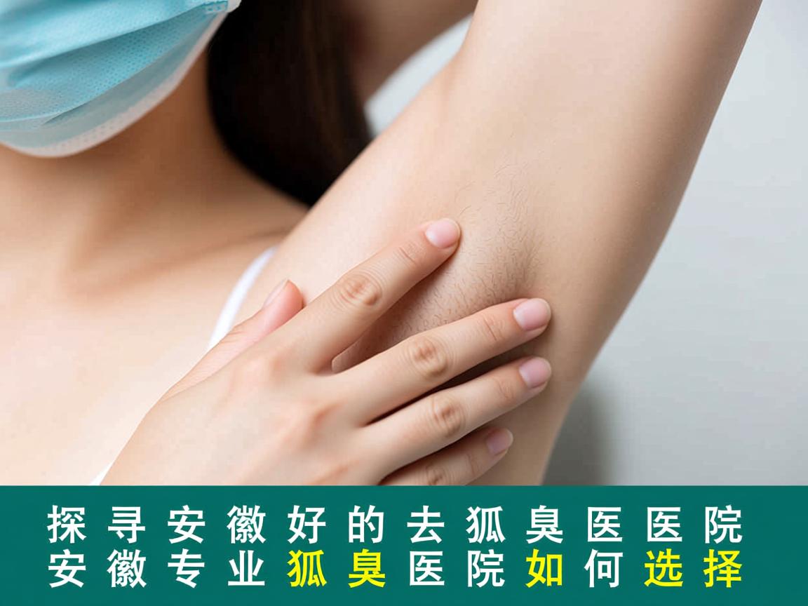 探寻安徽好的去狐臭医院，安徽专业去狐臭医院如何选择
