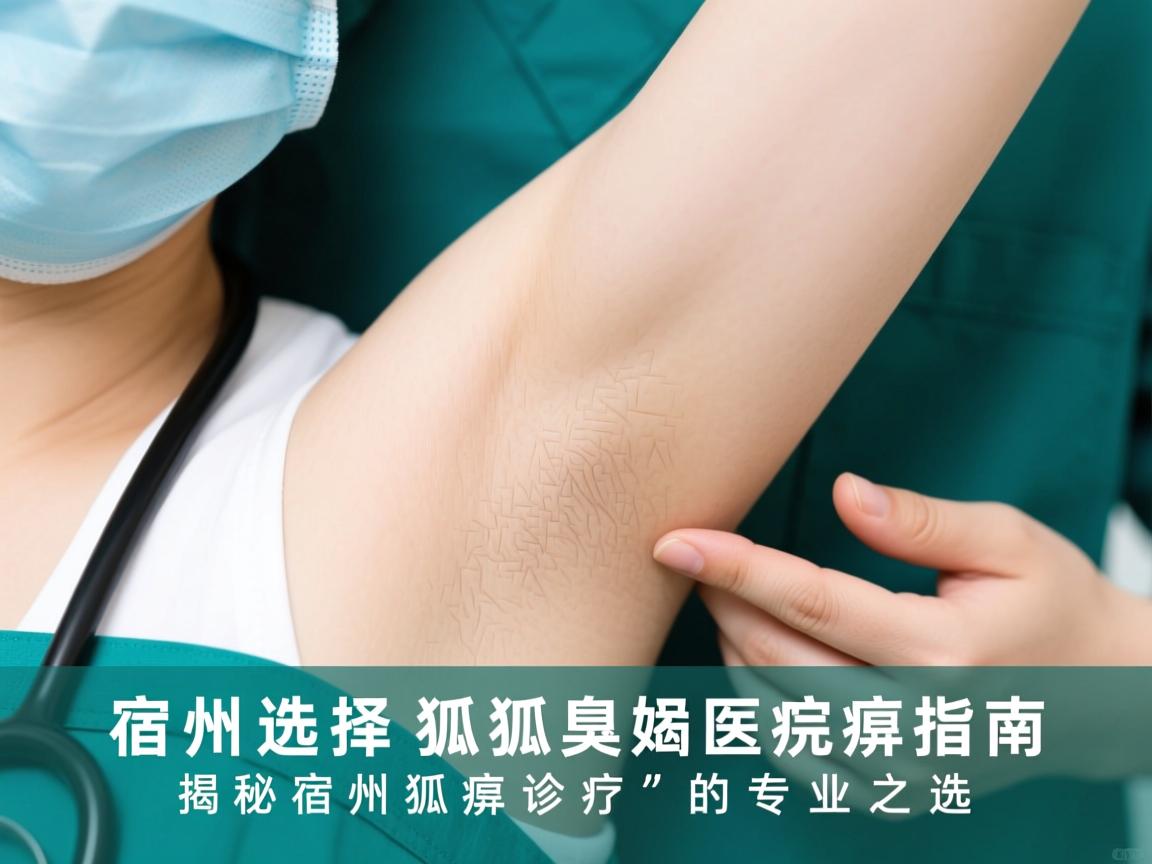 宿州选择狐臭医院指南，揭秘宿州狐臭诊疗的专业之选