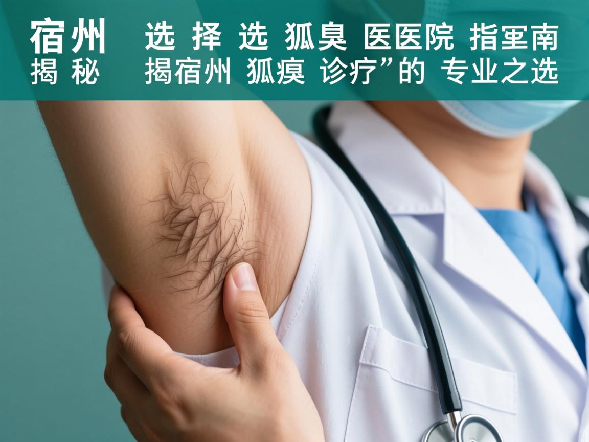 宿州选择狐臭医院指南，揭秘宿州狐臭诊疗的专业之选