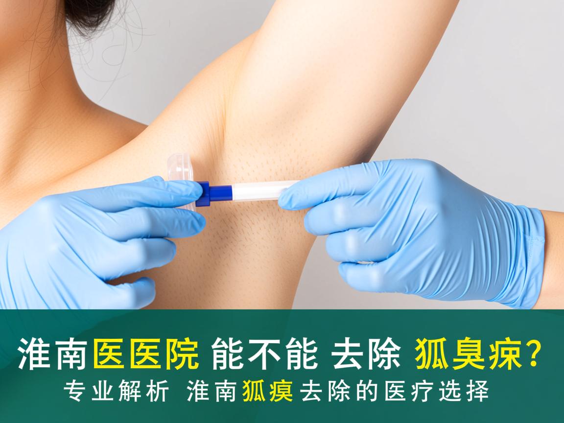 淮南医院能不能去除狐臭？专业解析淮南狐臭去除的医疗选择