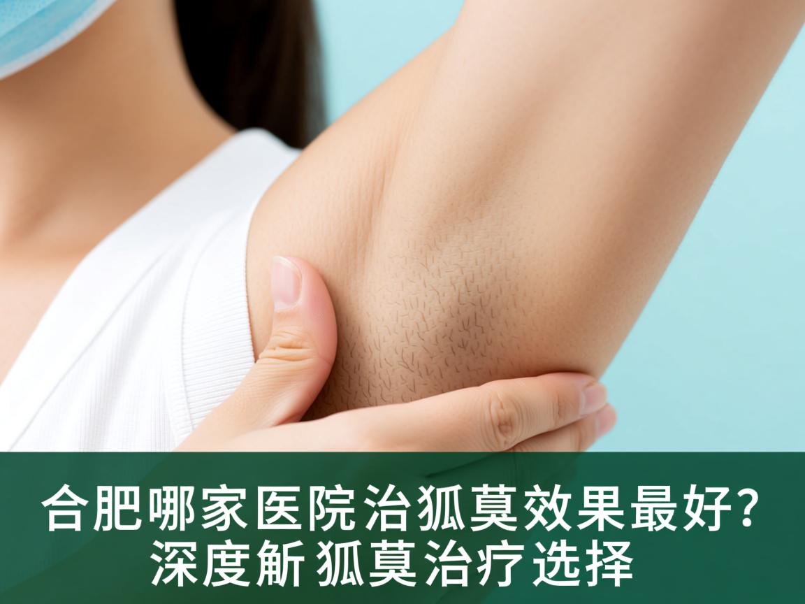 合肥哪家医院治狐臭效果最好？深度解析狐臭治疗选择