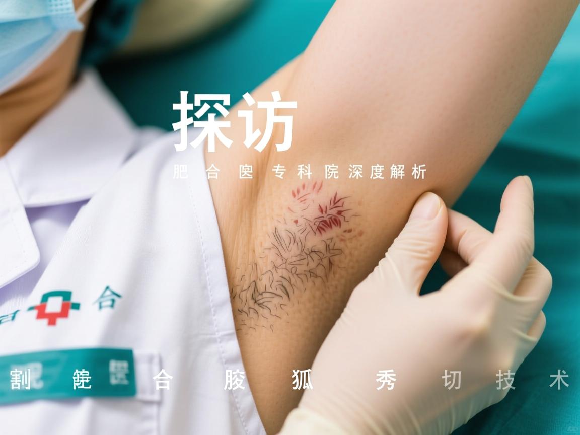 探访合肥腋臭专科医院，深度解析合肥腋秀的狐臭切割技术