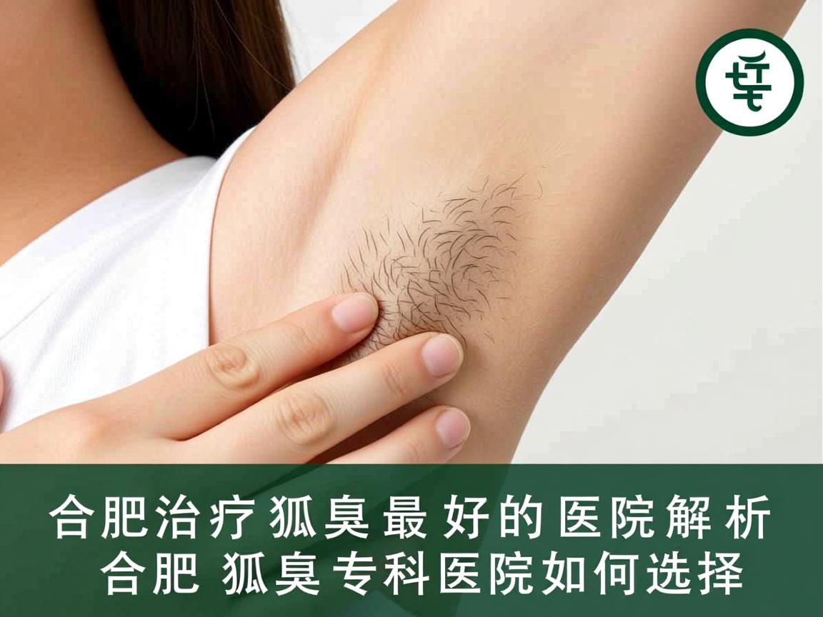 合肥治疗狐臭最好的医院解析，合肥狐臭专科医院如何选择