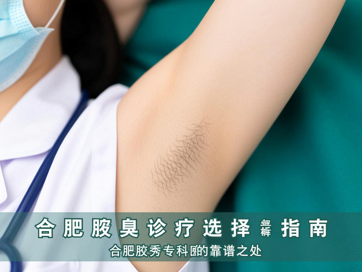 合肥腋臭诊疗选择指南,解析合肥腋秀专科的靠谱之处 合肥腋臭诊疗选择指南,解析合肥腋秀专科的靠谱之处