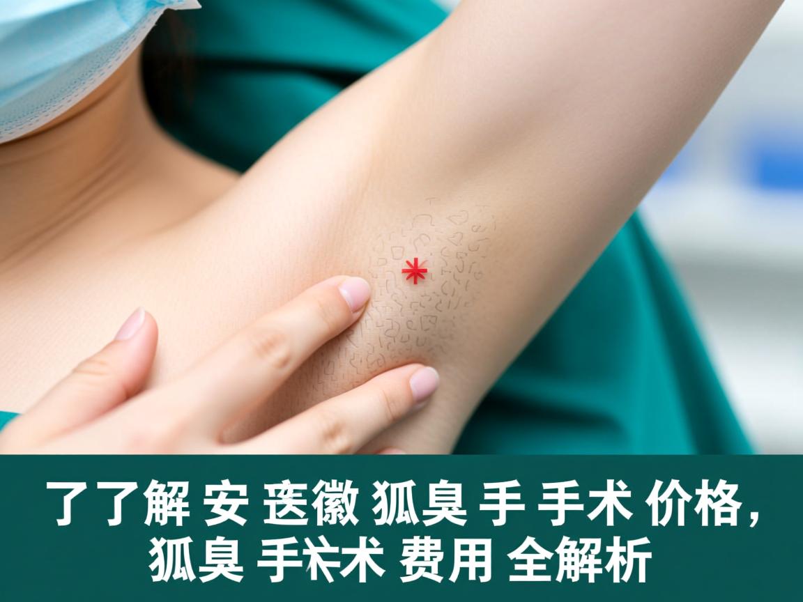 了解安徽狐臭手术价格,狐臭手术费用全解析 了解安徽狐臭手术价格,狐臭手术费用全解析