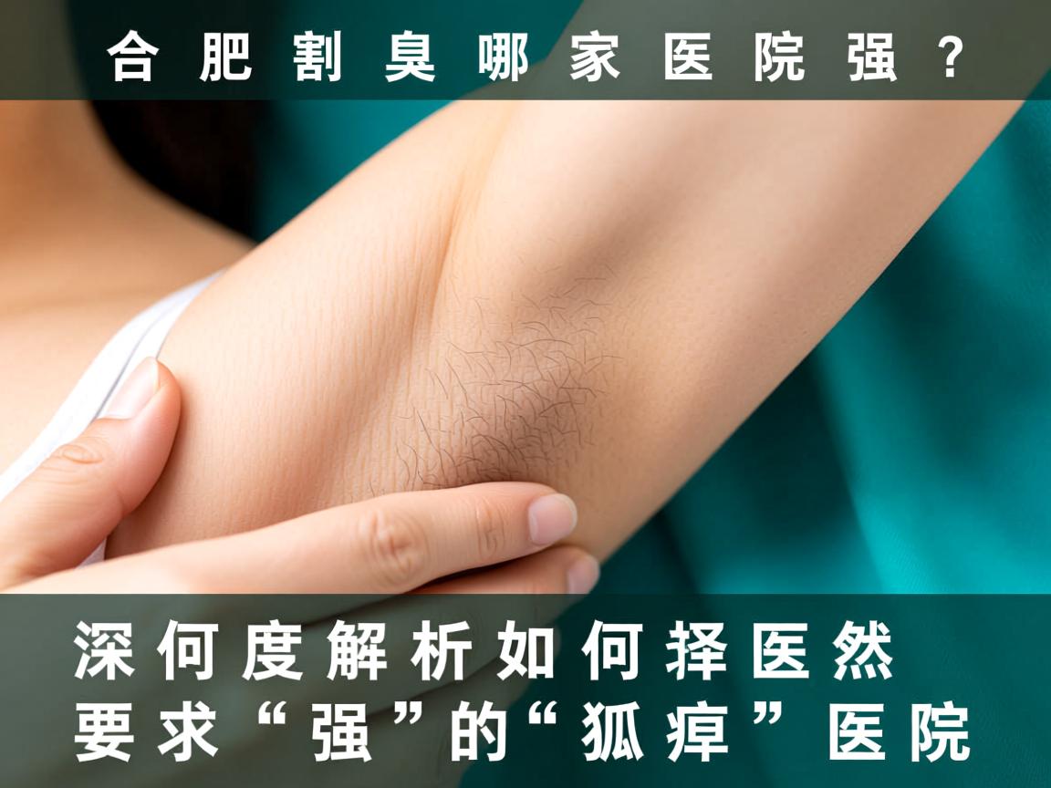 合肥割狐臭哪家医院强?深度解析如何选择强的狐臭医院 合肥割狐臭哪家医院强?深度解析如何选择强的狐臭医院