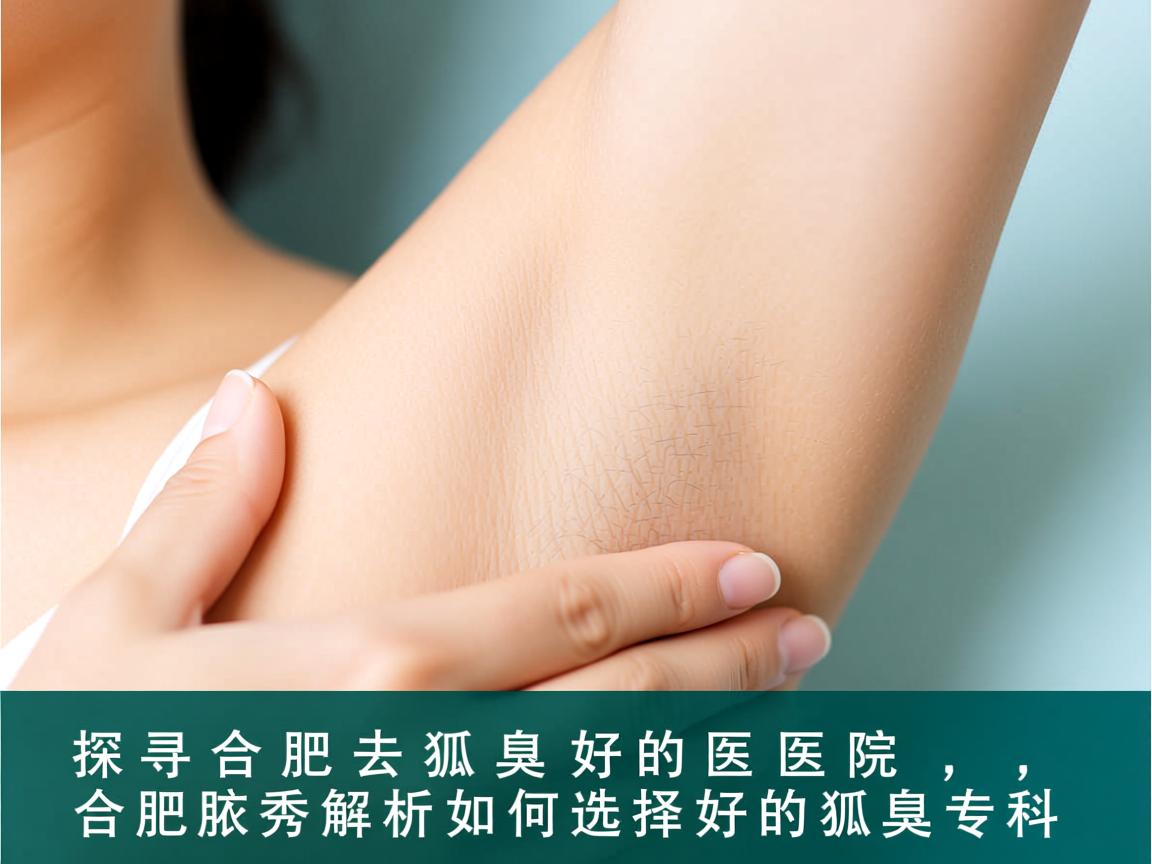 探寻合肥去狐臭好的医院，合肥腋秀解析如何选择好的狐臭专科