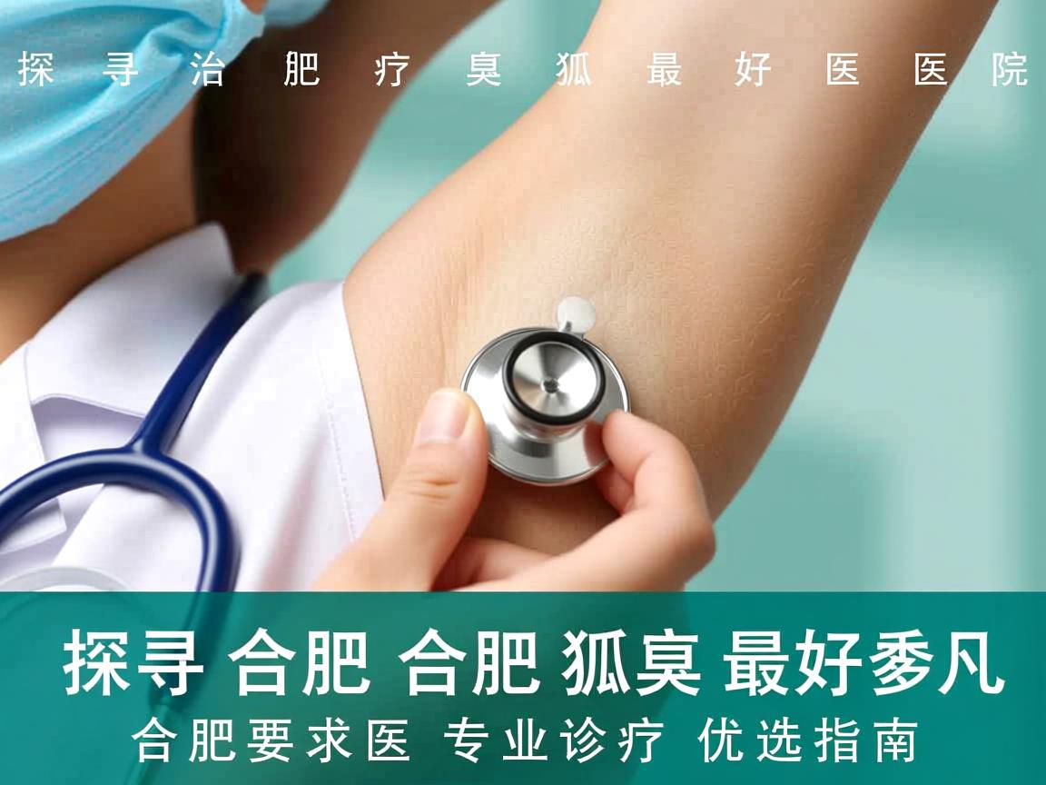 探寻合肥治疗狐臭最好医院，合肥狐臭专业诊疗优选指南