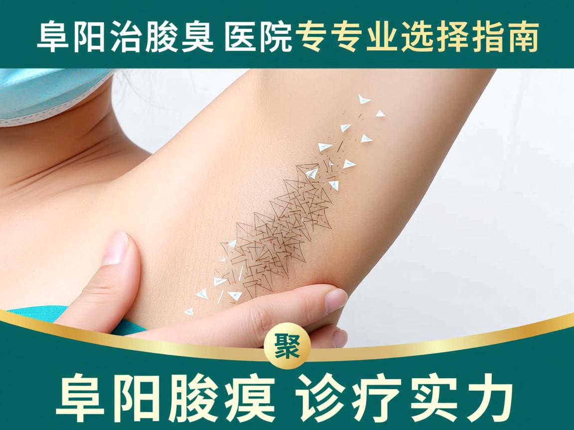 阜阳治腋臭医院专业选择指南，聚焦阜阳腋臭诊疗实力