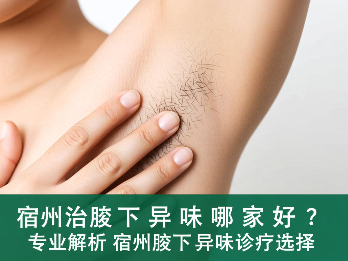 宿州治腋下异味哪家好?专业解析宿州腋下异味诊疗选择 宿州治腋下异味哪家好?专业解析宿州腋下异味诊疗选择
