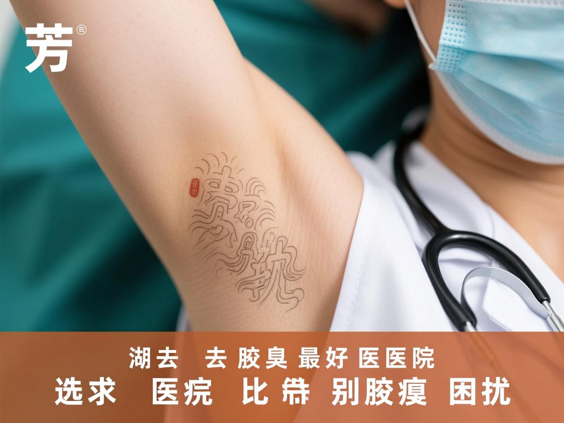 芜湖去腋臭最好医院对比，选对医院告别腋臭困扰