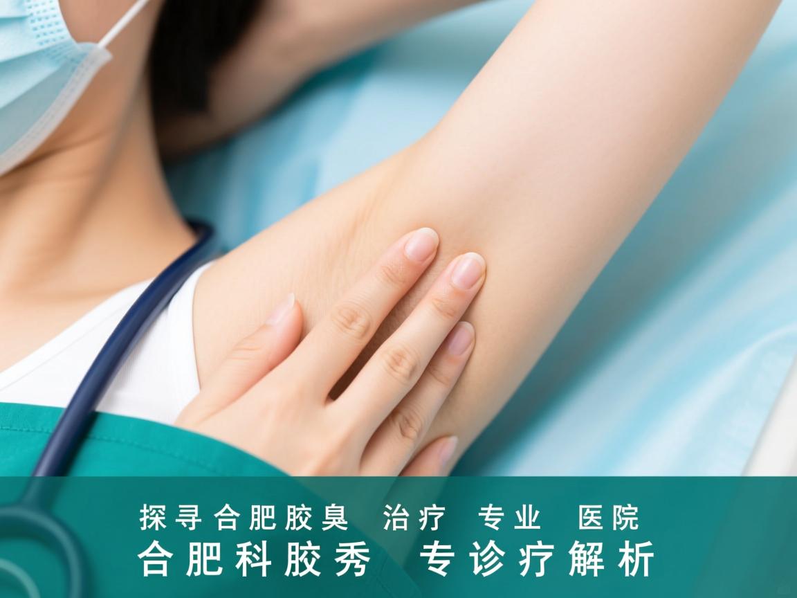 探寻合肥腋臭治疗专业医院，合肥腋秀专科的诊疗解析